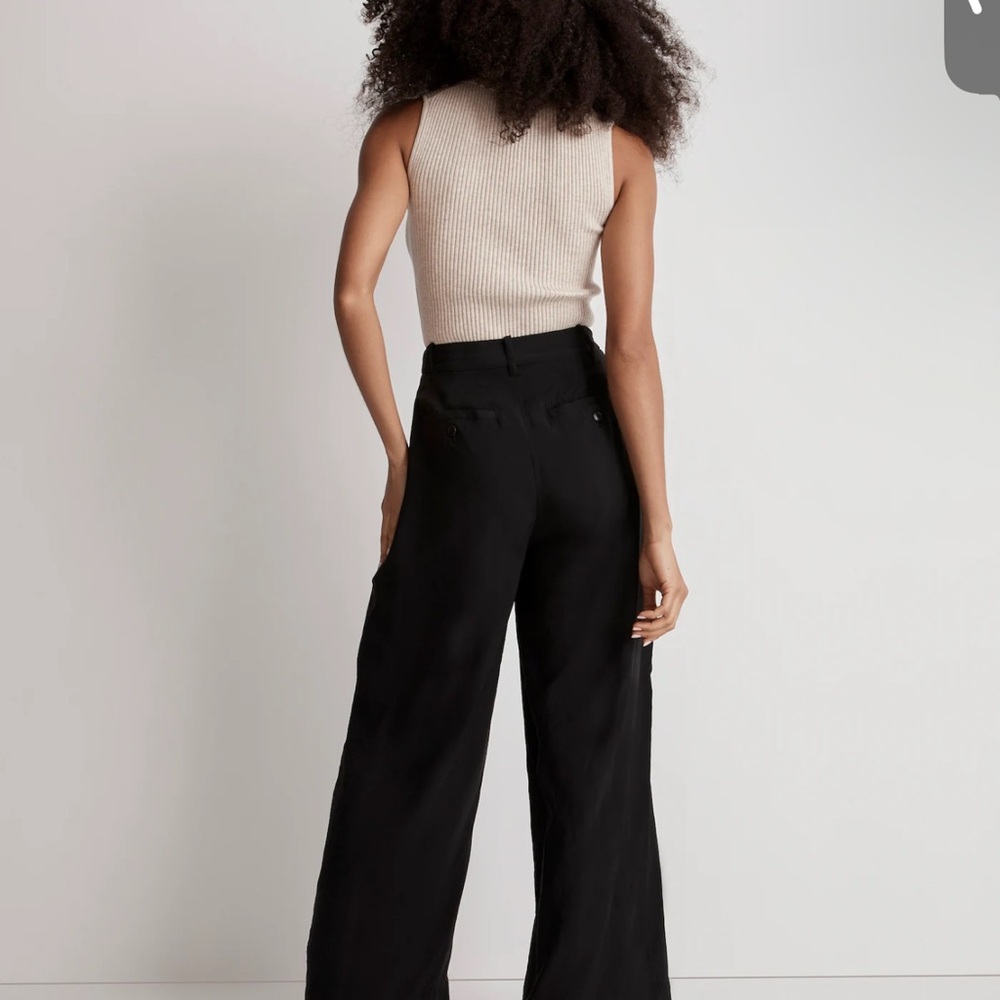 Madewell Harlow Wide-Leg Ankle Pant - Picture 3 of 4